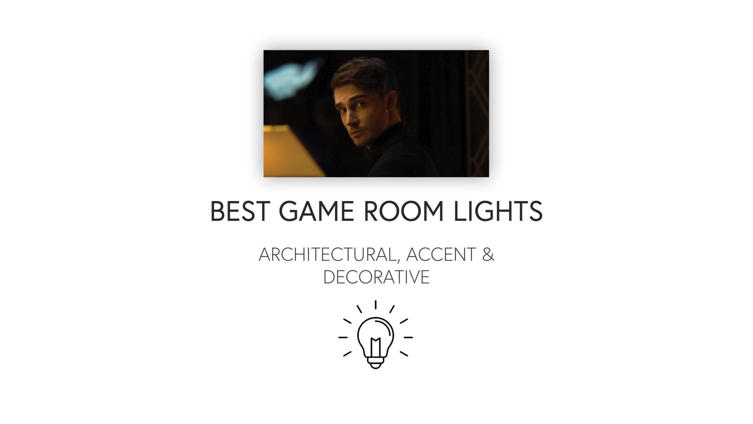 Create the Best Designs With Quality Game Room Lighting