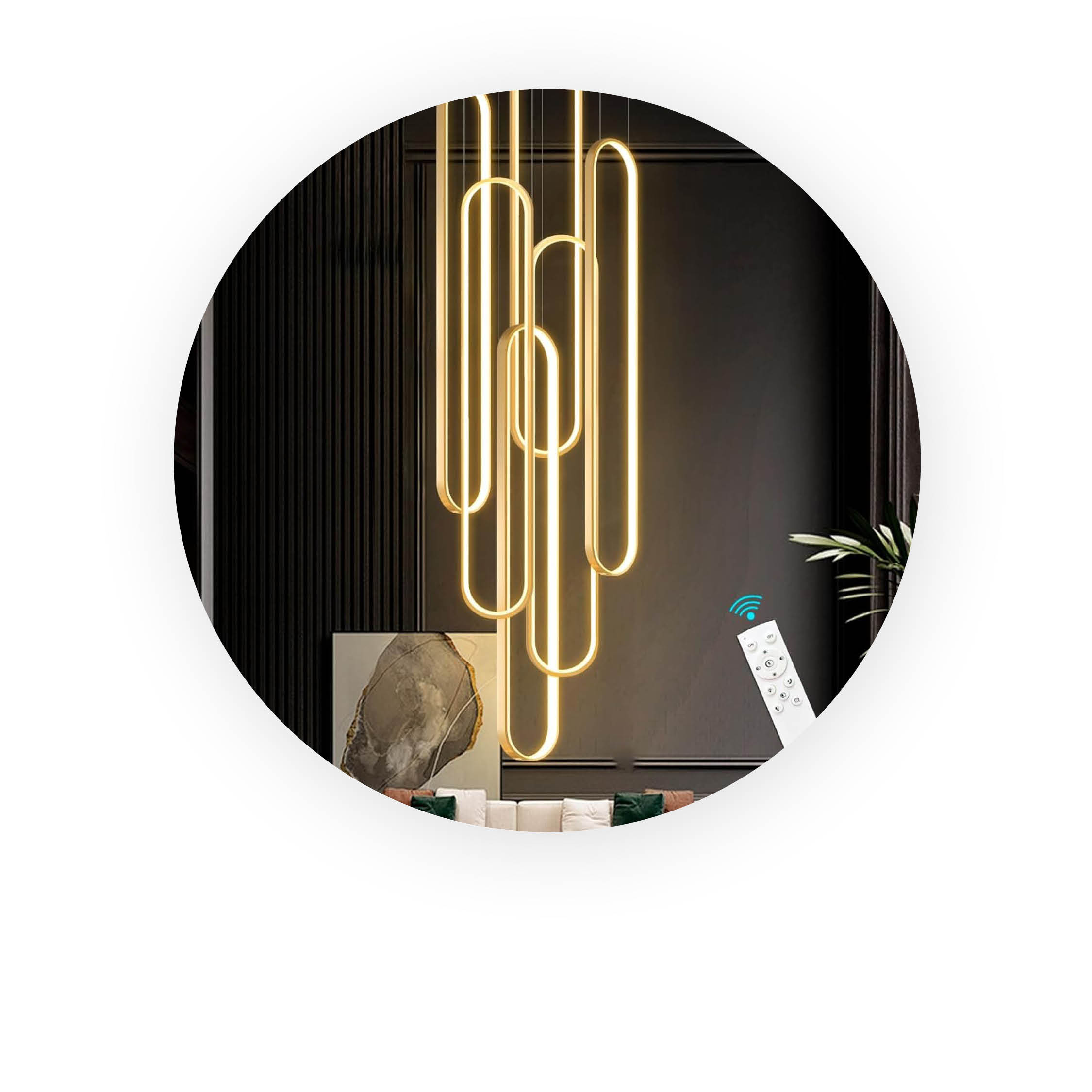 Create the Best Designs With Quality Lighting: 6 Rings Modern