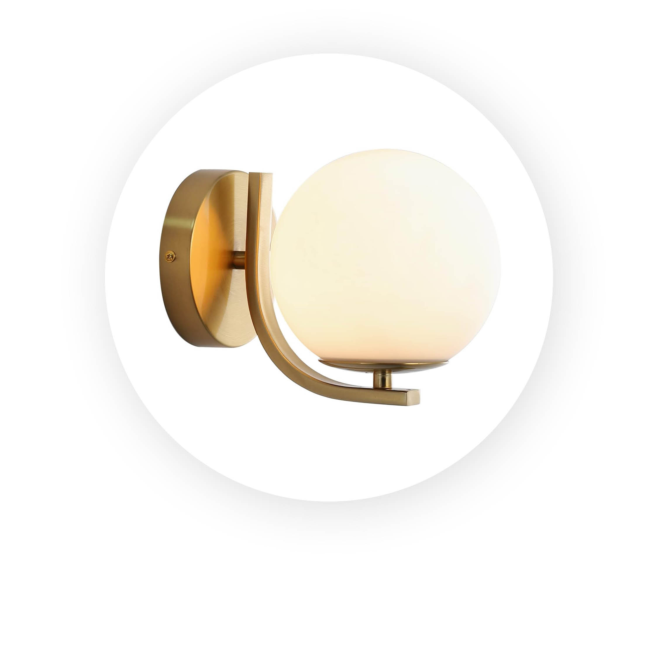 Create the Best Designs With Quality Lighting: Gold Wall Sconce​