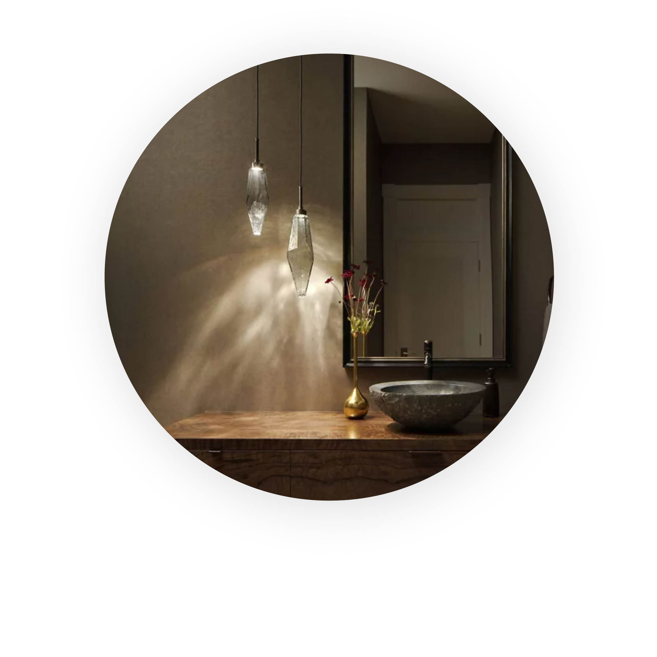 Create the Best Designs With Quality Lighting: Rock Crystal