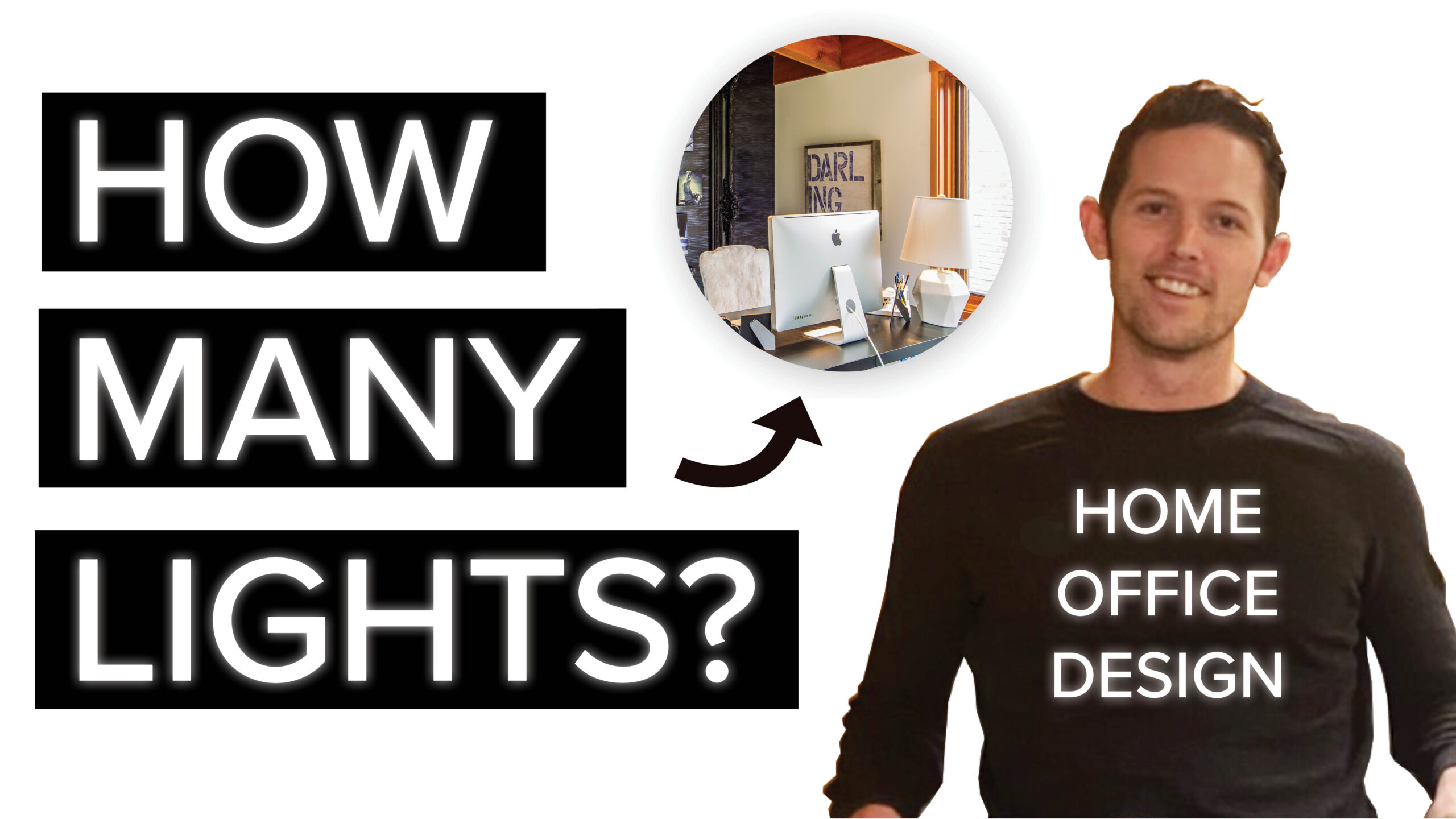 How Much Light for a Home Office? Video Tutorial
